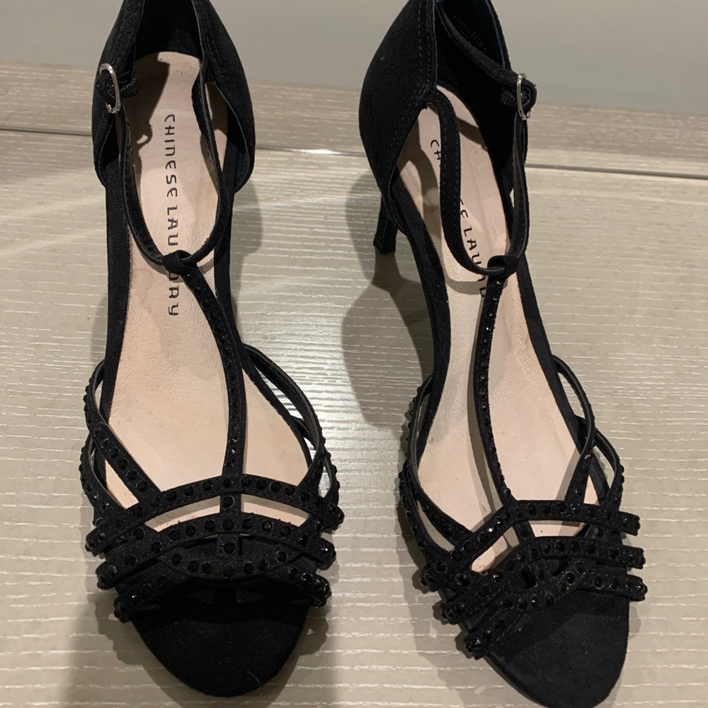 Black Chinese Laundry heels